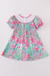 Pink Palm Paradise MAMA'S GIRL dress