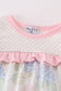 Pink Blossom Serenity print girl bloomer set