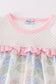 Pink Blossom Serenity print girl set