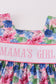 Blooming love MAMA'S GIRL embroidery girl set