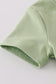 Green Excavator Appliqué 2 pc. Boy Diaper Cover Set